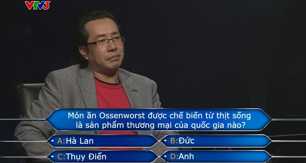 C&acirc;u hỏi khiến BLV Anh Ngọc bị MC Lại Văn S&acirc;m &lsquo;đuổi&rsquo; khỏi trường quay Ai L&agrave; Triệu Ph&uacute;