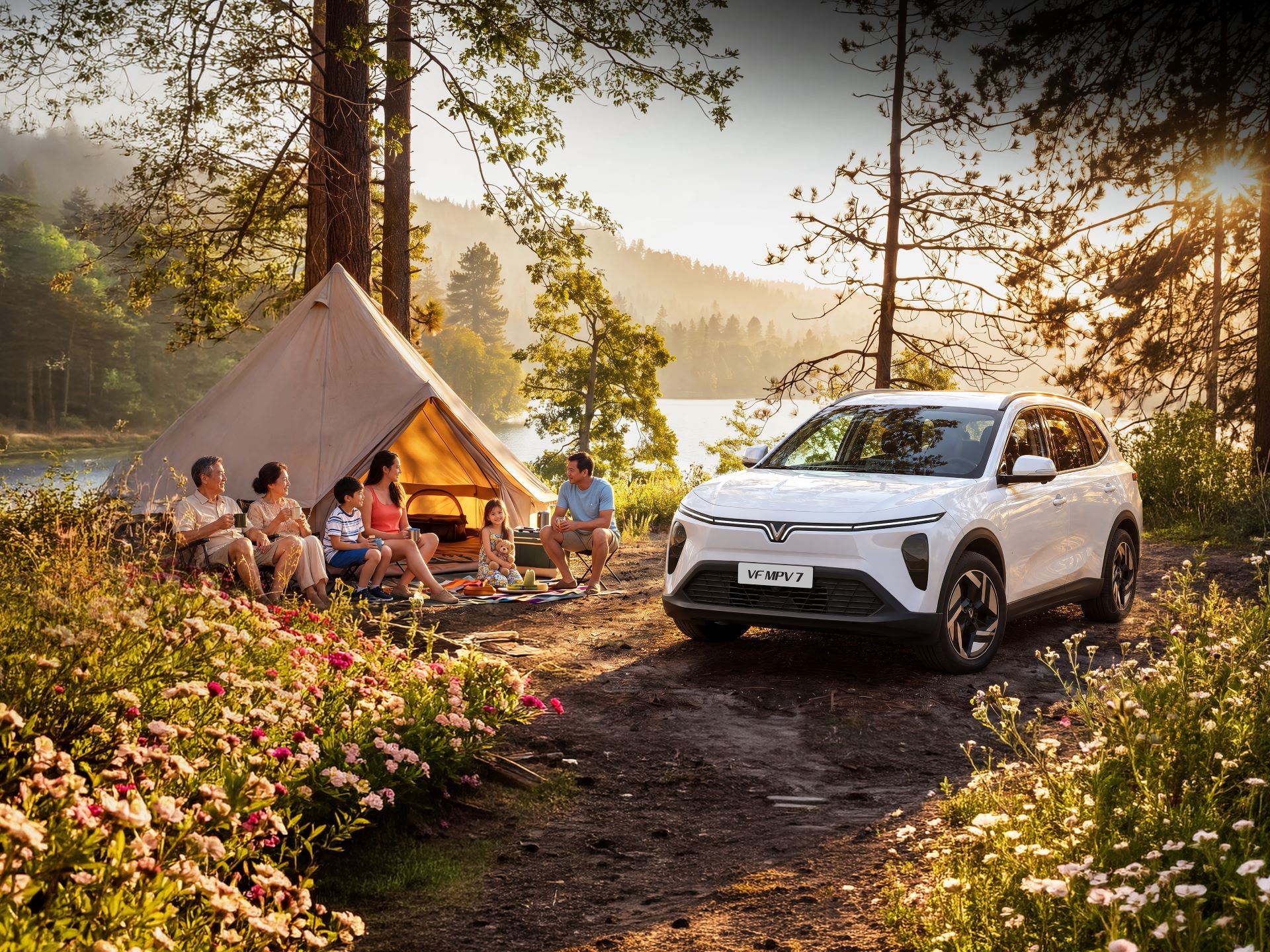 Một th&aacute;ng sở hữu VinFast VF MPV 7, gia đ&igrave;nh Việt h&agrave;i l&ograve;ng với trải nghiệm ở cả ba h&agrave;ng ghế ảnh 1