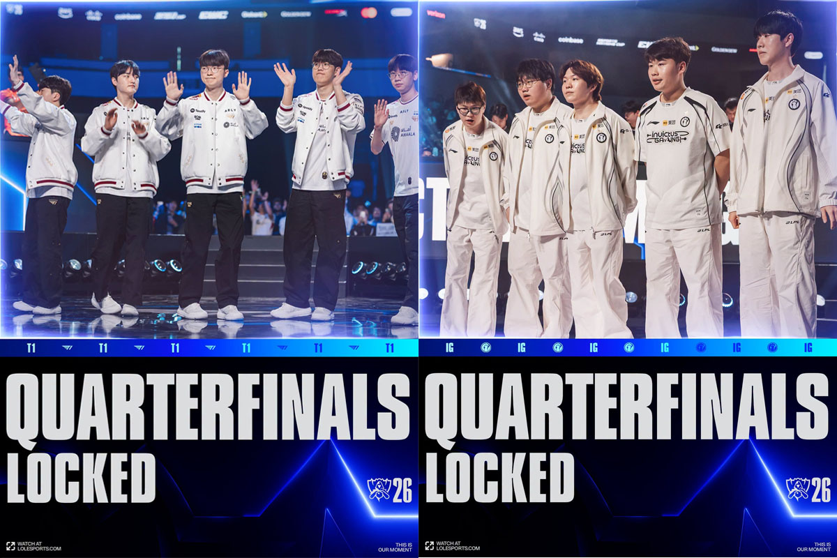 CKTG 2026 ng&agrave;y 5: T1 v&agrave; Invictus Gaming gi&agrave;nh v&eacute; v&agrave;o tứ kết, MKOI v&agrave; LYON vẫn c&ograve;n cơ hội