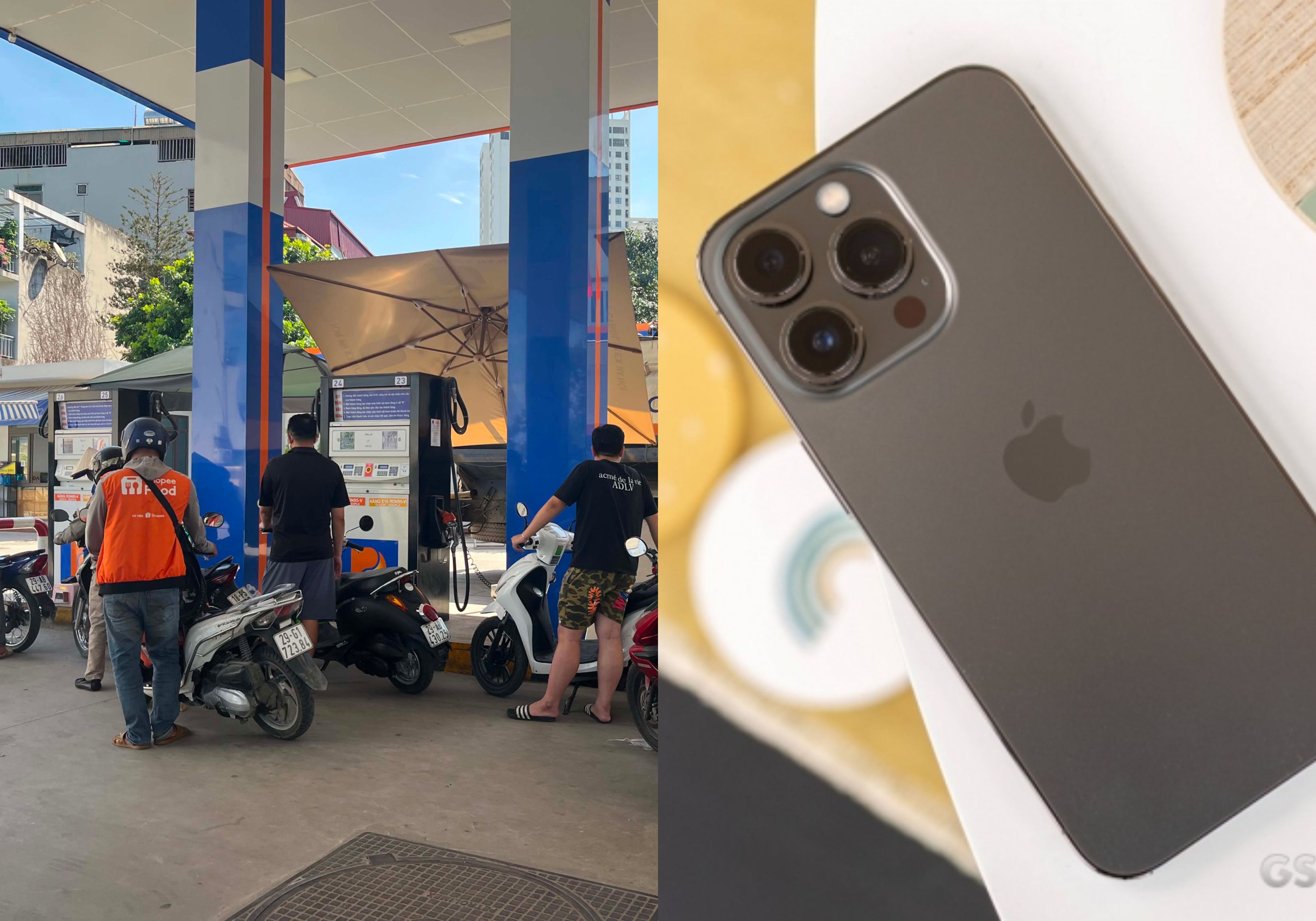 Gi&aacute; xăng dầu h&ocirc;m nay s&aacute;ng 30/10: Thế giới v&agrave; trong nước  c&ugrave;ng tăng, xăng E5 vẫn rẻ, iPhone 13 Pro rẻ như cho