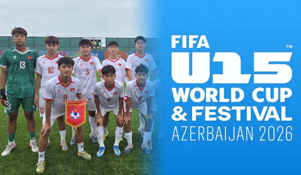 Thua t&acirc;m phục khẩu phục U15 Việt Nam, chủ nh&agrave; U15 World Cup 2026 c&oacute; động th&aacute;i g&acirc;y ch&uacute; &yacute;