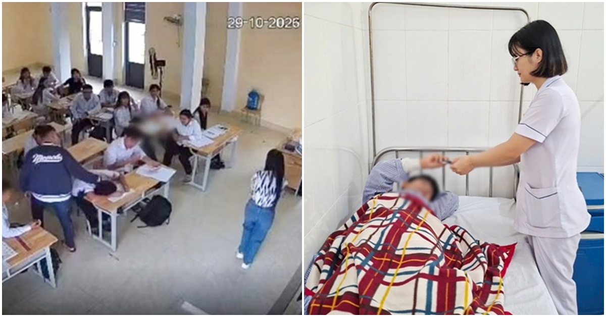 Nam sinh lớp 10 bị bạn đ&aacute;nh thủng m&agrave;ng nhĩ ngay trong giờ học, gia đ&igrave;nh nạn nh&acirc;n l&ecirc;n tiếng