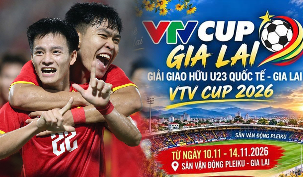 Xem TRỰC TIẾP U23 Việt Nam đấu U23 Qatar ở đ&acirc;u, k&ecirc;nh n&agrave;o? K&ecirc;nh xem miễn ph&iacute; Gia Lai VTV Cup 2026