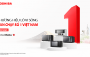 
                                 Toshiba trở thành thương hiệu lò vi sóng bán chạy số 1 Việt Nam năm 2025 
                            