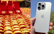
                                 Giá vàng hôm nay 14/7: Giá vàng SJC, vàng 9999 đồng loạt lao dốc hơn 2 triệu đồng/lượng, iPhone 16 Pro có rẻ? 
                            