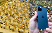 
                                 Giá vàng hôm nay tối 18/7 bật tăng ngoạn mục, vàng SJC chạm mốc 147,5 triệu đồng, giá iPhone 12 Pro Max rẻ bèo 
                            