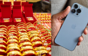 
                                 Giá vàng hôm nay tối 24/8: Thế giới cao nhất trong 3 tháng, trong nước tăng đột biến, iPhone 13 Pro Max rẻ bèo 
                            