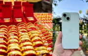
                                 Giá vàng hôm nay chiều 2/10 trồi sụt liên tục, vàng thế giới biến động nhẹ, iPhone 15 giá hạ nhiệt 
                            