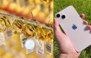 
                                 Giá vàng hôm nay trưa 26/10 trong nước đắt hơn thế giới hơn 15 triệu đồng, iPhone 13 giá hạ sâu 
                            