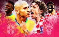 Trực tiếp Brazil vs Croatia 0 - 0 Tứ kết World Cup 2022: Thế trận giằng co; Link xem VTV