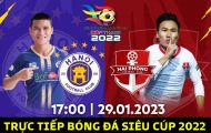 Trực tiếp bóng đá Hà Nội 1-0 Hải Phòng - Siêu cúp Quốc gia 2022: Quả Bóng Vàng Việt Nam sớm lộ diện?