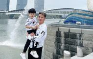 Bé Polo Huỳnh chưa đầy 4 tuổi đã mạnh dạn theo chân Đàm Vĩnh Hưng đi nước ngoài lưu diễn