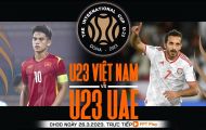 Trực tiếp bóng đá U23 Việt Nam vs U23 UAE - Doha Cup 2023: HLV Troussier lật ngược tình thế?