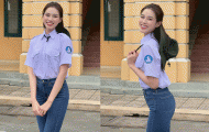Diện đồ kín bưng, Hoa hậu Đỗ Thị Hà vẫn nhận được ‘cơn mưa’ lời khen từ cư dân mạng