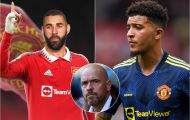 Tin chuyển nhượng MU hôm nay: Benzema bất ngờ đồng ý đến Man United; HLV Ten Hag đòi bán Sancho