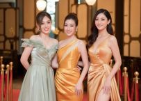 Dàn bông hậu được siêu xe Đặng Lê Nguyên Vũ đón đưa khoe sắc đỉnh cao