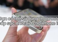 Người dùng iPhone 15 thoải mái sử dụng cáp sạc USB-C của Android