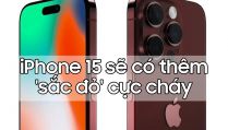 iPhone 15 sắp có màu mới, sẽ là màu đỏ cực cháy?