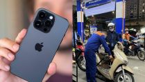 Giá xăng dầu trưa nay 13/5: Chính thức xăng E10 RON 95-V rẻ bèo từ 24.630 đồng/lít, iPhone 14 Pro cực rẻ