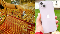 Giá vàng hôm nay chiều 12/10: Vàng SJC, vàng 9999 bất ngờ giảm tới nửa triệu đồng, iPhone 14 Plus hạ sâu