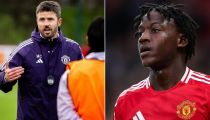 Michael Carrick có thay đổi bước ngoặt, Man United chính thức chốt tương lai Kobbie Mainoo