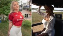 Nữ CĐV nóng bỏng nhất của Man United khoe vòng 1 'tràn viền', khiến MXH dậy sóng với hình ảnh hoang dã