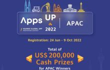 Huawei Mobile Services tổ chức cuộc thi Apps UP 2022 với giải thưởng tiền mặt trị giá 200.000 USD