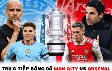Trực tiếp bóng đá Man City vs Arsenal - Vòng 4 FA Cup: Erling Haaland định đoạt trận đấu?