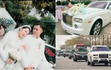 Thân thế cực khủng của cặp đôi tổ chức siêu đám cưới ở SVĐ Mỹ Đình, huy động cả dàn siêu xe trăm tỷ
