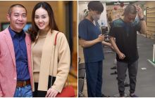 NSND Công Lý tập tễnh bước đi từng bước chậm chạp, tình hình sức khỏe hiện tại đã tiến triển