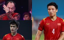 Tiến Luật bàng hoàng, Trọng Hoàng, Hoàng Đức cùng giới cầu thủ xót xa khi Bùi Tiến Dũng báo tin buồn
