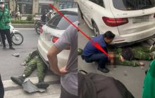 Diễn biến mới vụ bảo vệ khu đô thị cao cấp ở Hà Nội bị tông tử vong, hé lộ danh tính tài xế taxi