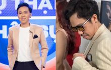 Anh Đức lộ diện với gương mặt già nua, đeo kính râm vẫn không che được đôi mắt trợn trừng