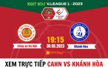 Xem tiếp bóng đá Công an Hà Nội vs Khánh Hòa ở đâu, kênh nào? - Trực tiếp V.League 2023 trên FPT