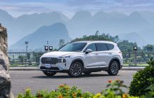 Giá lăn bánh Hyundai Santa Fe tháng 9/2023 kèm ưu đãi khủng, nhăm nhe soán ngôi Ford Everest
