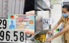 Từ tháng 10/2023, công dân chưa đổi biển số xe cũ sang biển số xe định danh có bị phạt không?