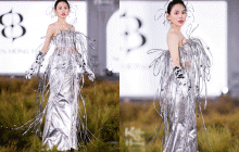 Hoa hậu Huỳnh Nguyễn Mai Phương xinh đẹp rạng rỡ tại sự kiện ra mắt BTS mới của NTK Thạch Linh 