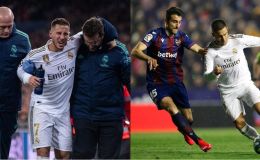Eden Hazard vỡ xương mắt cá, có nguy cơ phải tạm biệt EURO 2020