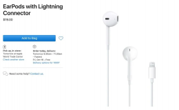 Apple giảm giá tai nghe EarPods xuống còn 19 USD
