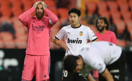 Chùm ảnh: Hậu vệ thi nhau 'bóp team', Real Madrid thảm bại trước Valencia
