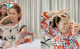 Ngọc Trinh bị chỉ trích vô duyên, bất ngờ làm hành động ‘chơi xấu’ phản cảm với người giúp việc