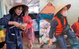 Thủy Tiên lại hứng 'gạch đá', bị tố 'làm màu' vì đoạn clip đặc biệt trong đợt cứu trợ miền Trung