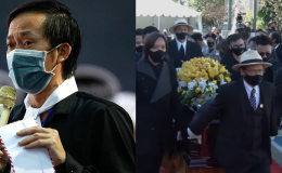 Hoài Linh đau đớn trước tang lễ nhạc sĩ Lam Phương, khán giả xót xa chia buồn