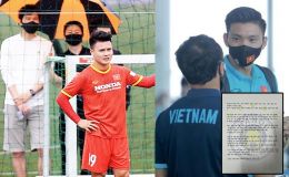 ĐT Việt Nam lên đường dự VL World Cup, ông Park viết tâm thư tiếng Việt gửi riêng cầu thủ Hà Nội