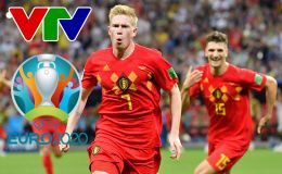 EURO 2021: Lịch thi đấu ĐT Bỉ, lịch phát sóng trực tiếp VCK EURO trên VTV mới nhất hôm nay
