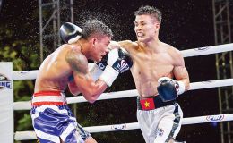 Gặp lại bại tướng Thái Lan, VĐV boxing ĐT Việt Nam rủ đối thủ giao lưu võ thuật tại làng Olympic