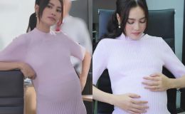 Ninh Dương Lan Ngọc đăng ảnh ‘bụng bầu’ vượt mặt, công khai cả tên em bé khiến dân tình xôn xao