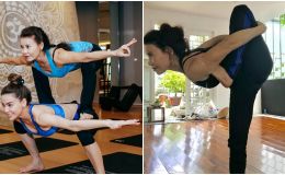 Mẹ Hồ Ngọc Hà khiến CĐM ‘thót tim’ khi vẫn thường xuyên tập yoga dáng khó bất chấp tuổi 64