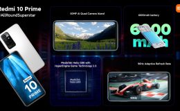 Redmi 10 Prime chính thức ra mắt: Giá từ 3.8 triệu, màn hình 90Hz, chip Helio G88, pin 6.000mAh
