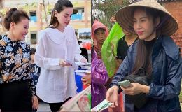 Mẹ Hồ Ngọc Hà gặp rắc rối giống hệt Thủy Tiên, dư luận chỉ trích khi nhìn thấy ảnh đi làm từ thiện